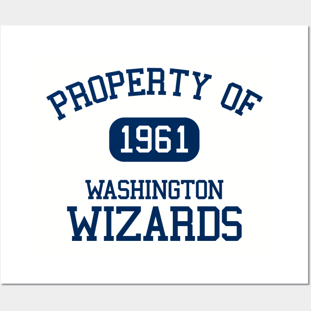 Property of Washington Wizards Wall Art by Funnyteesforme